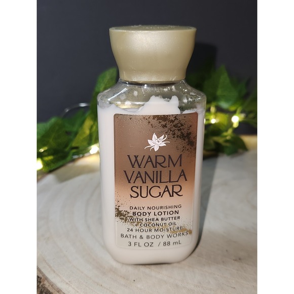 Bath & Body Works Other - Bath & Body Works Shea Butter Nourishing Lotion WARM VANILLA SUGAR Travel 3 Oz